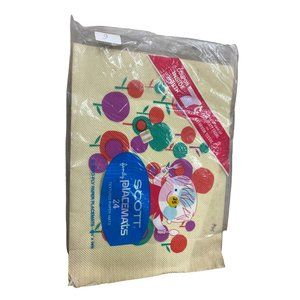 AS IS Vintage scott family placemats two-ply paper movie prop display